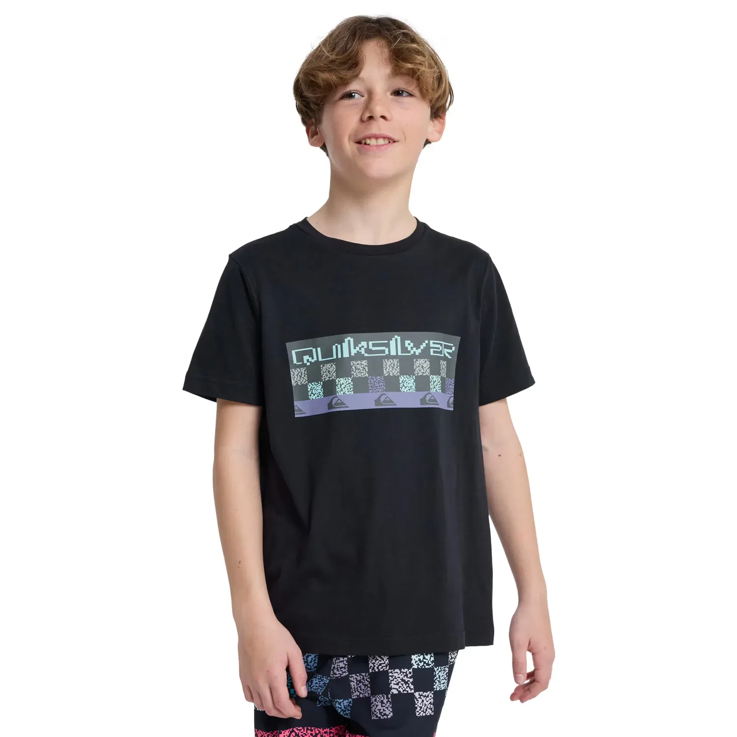 Детская футболка с принтом Next Gen Quiksilver, Negro