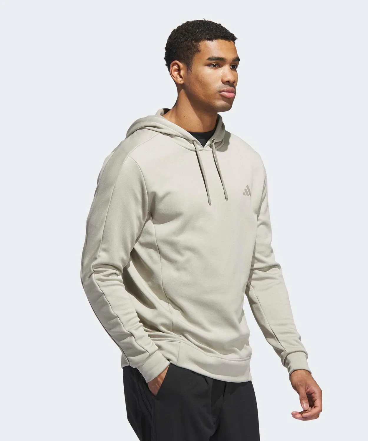 Мужская футерная кофта с длинным рукавомUltimate365 Adidas, Cream — фото 3
