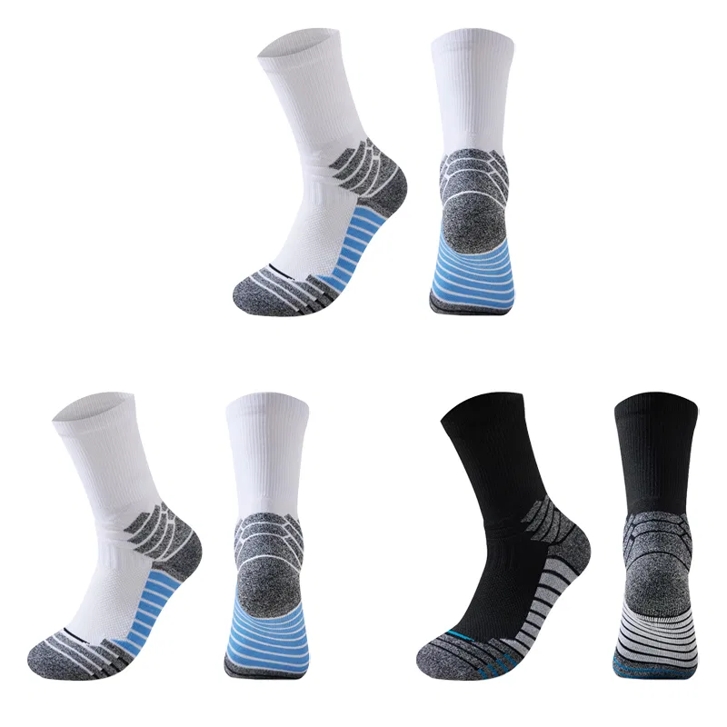 Детские гольфы с принтом 3 Pack (White+White+Black) PLANDOO