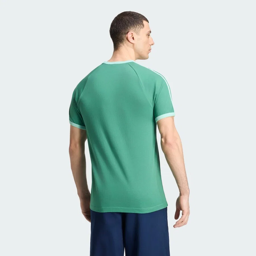 Футболка ADIDAS ORIGINALS зеленого и мятного цвета — фото 4