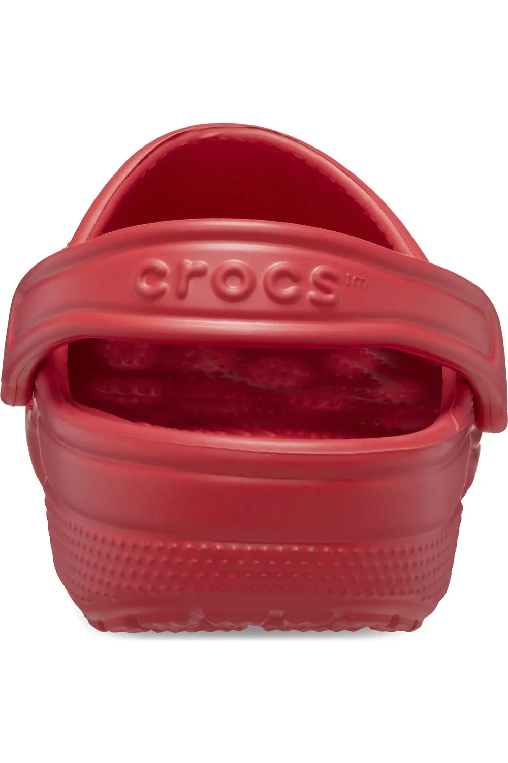 Детские сабо легкие из Croslite Classic Clog Crocs, Varsity Red — фото 4