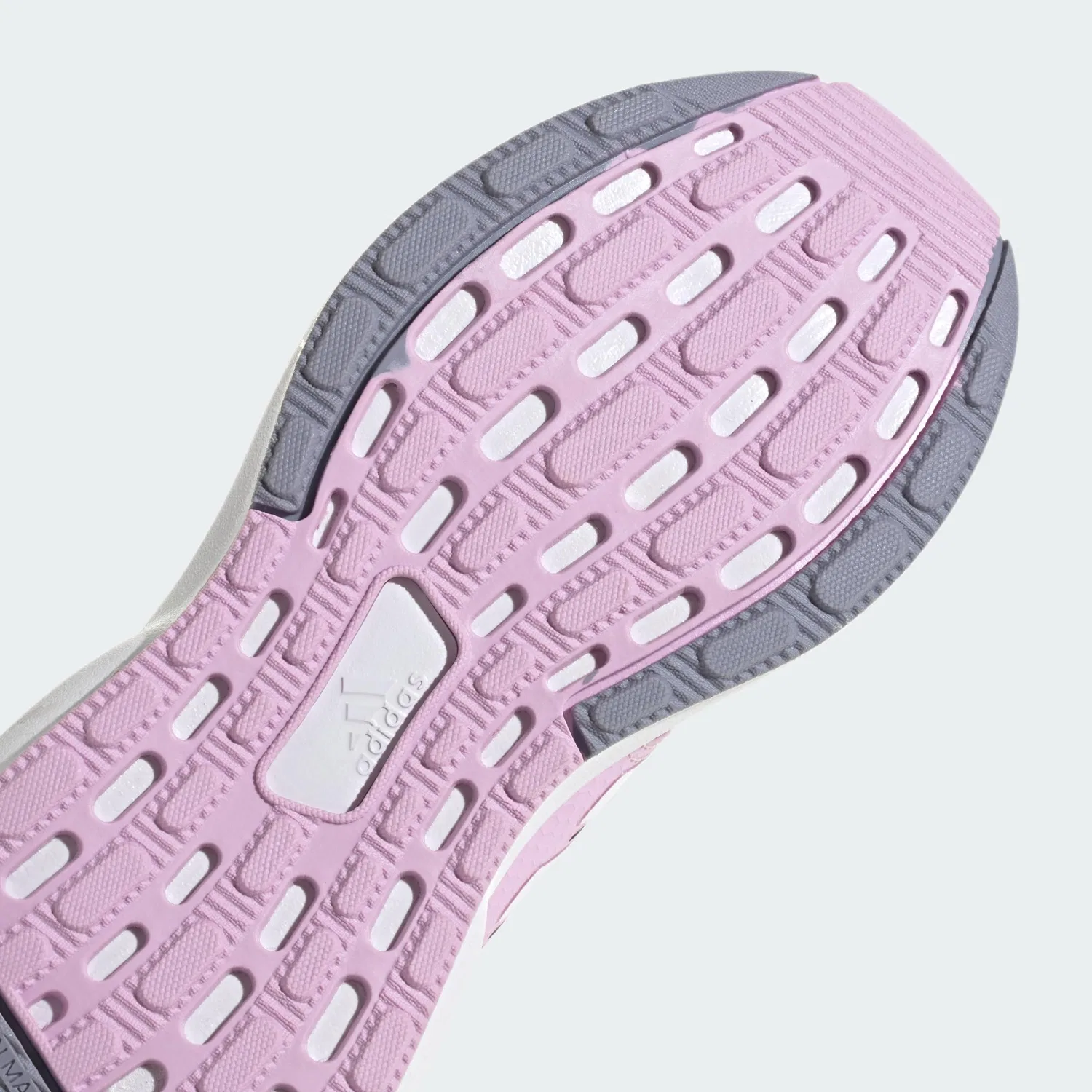 Детские кроссовки для мальчиков с принтом Rapidasport Bounce Lace Shoes Adidas, Clear Pink Cloud White Bliss Lilac — фото 4