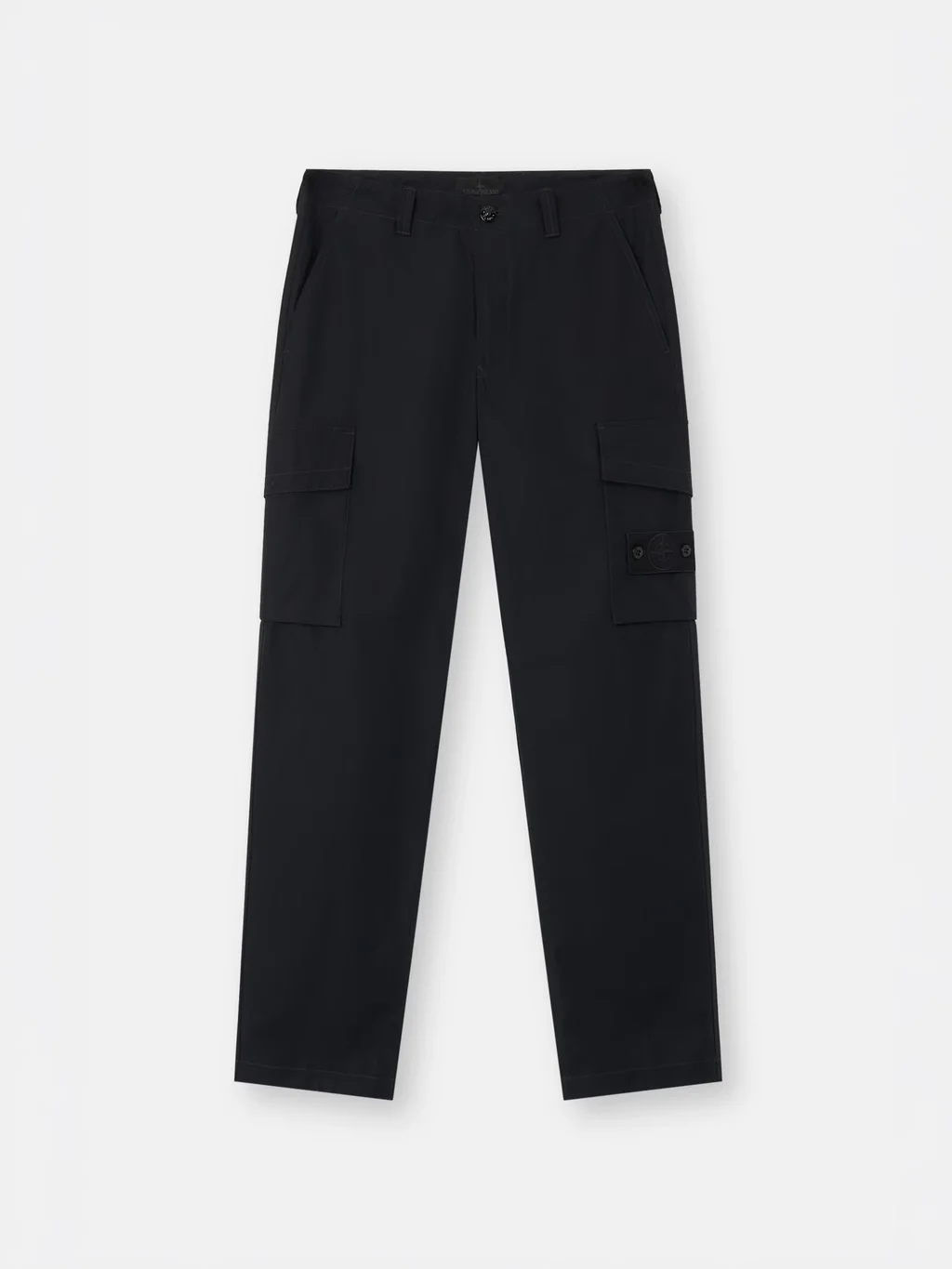 Мужские брюки-карго Regular Stone Island Fit, черный — фото 2