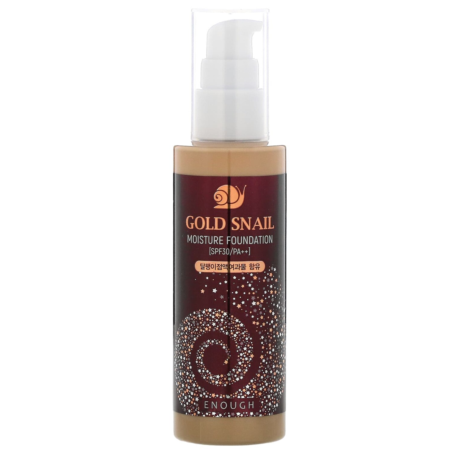 Premium gold snail. Enough Gold Snail Moisture Foundation. Тональный крем enough Gold Snail Moisture Foundation. Enough Gold Snail тон 13. Gold Snail тональный крем.