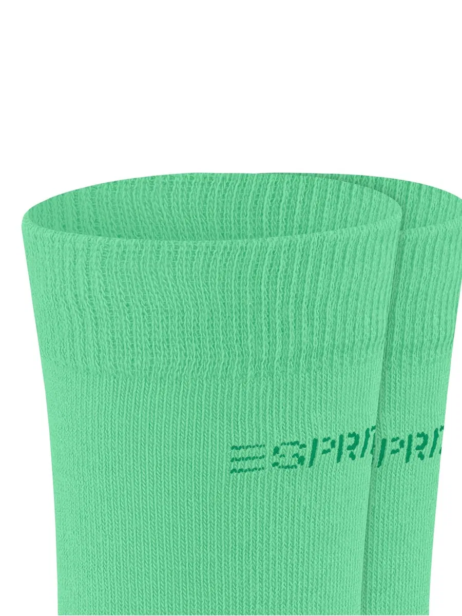 Носки ESPRIT 'Foot Logo 2-Pack' зеленого цвета