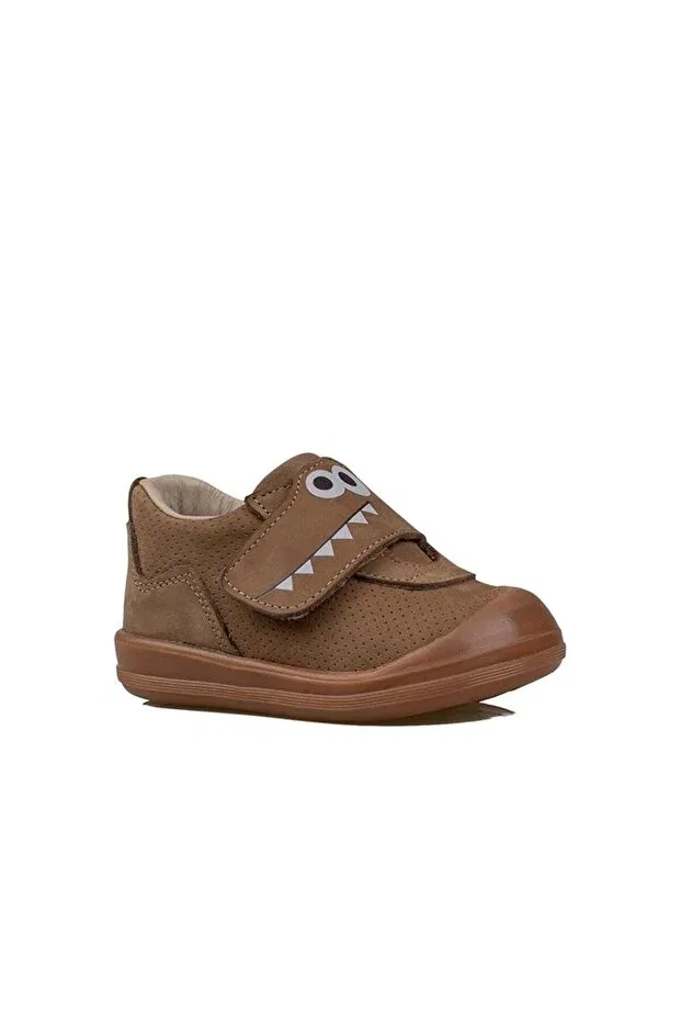 Детские ботинки для мальчиков из нубука Trend Adımlar, Khaki