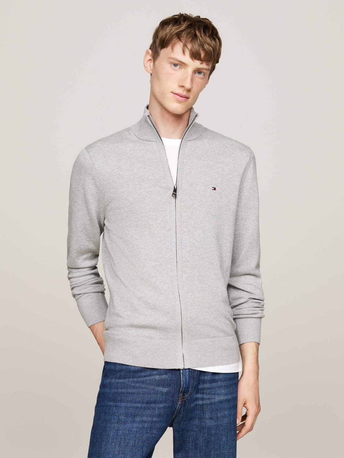 

Свитер Tommy Hilfiger Regular Fit, серый