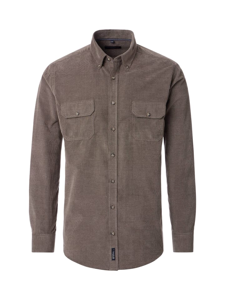 

Повседневная рубашка бежевого цвета CASAMODA