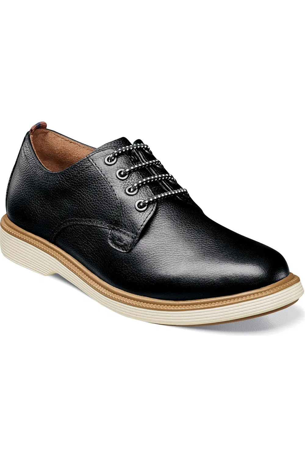 Детские дерби на контрастной подошве Supacush Florsheim, черный