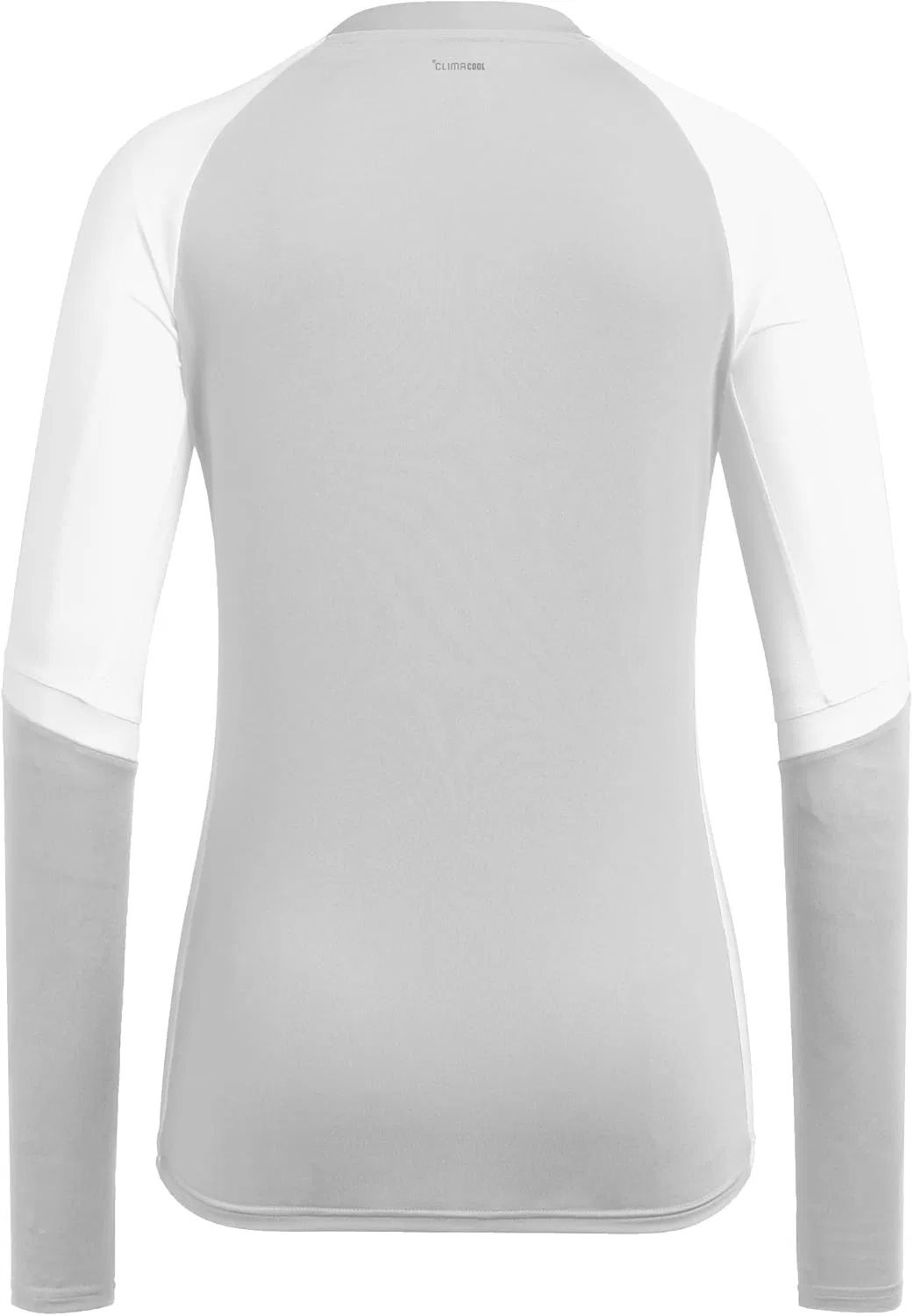 Женская длинная футболка для волейбола adidas, Team Light Grey — фото 3