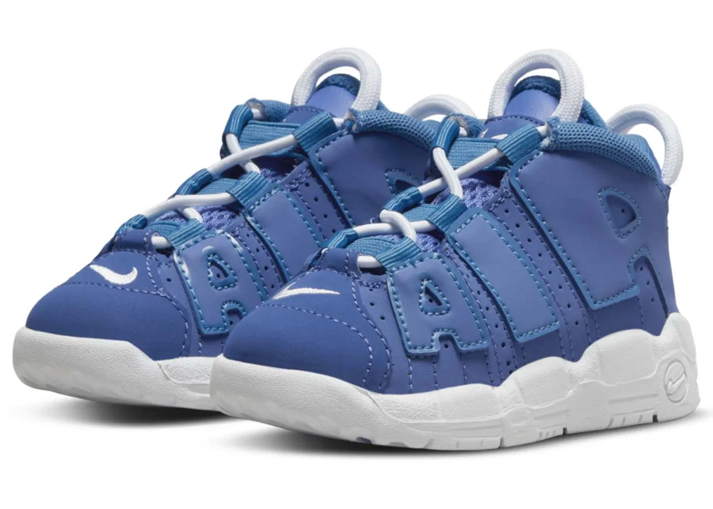 Детские кроссовки Lifestyle Nike Air More Uptempo Nike, Medium Blue/Battle Blue/White