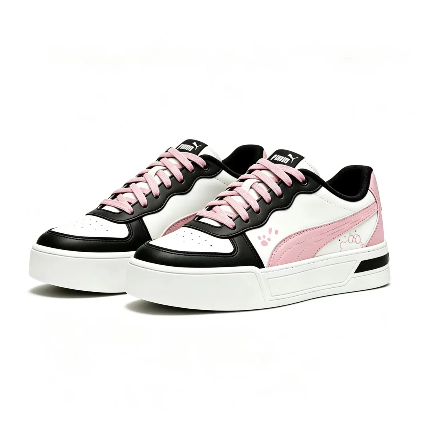 Детские скейтборд-кроссовки с низким верхом Skye PUMA, White — фото 4