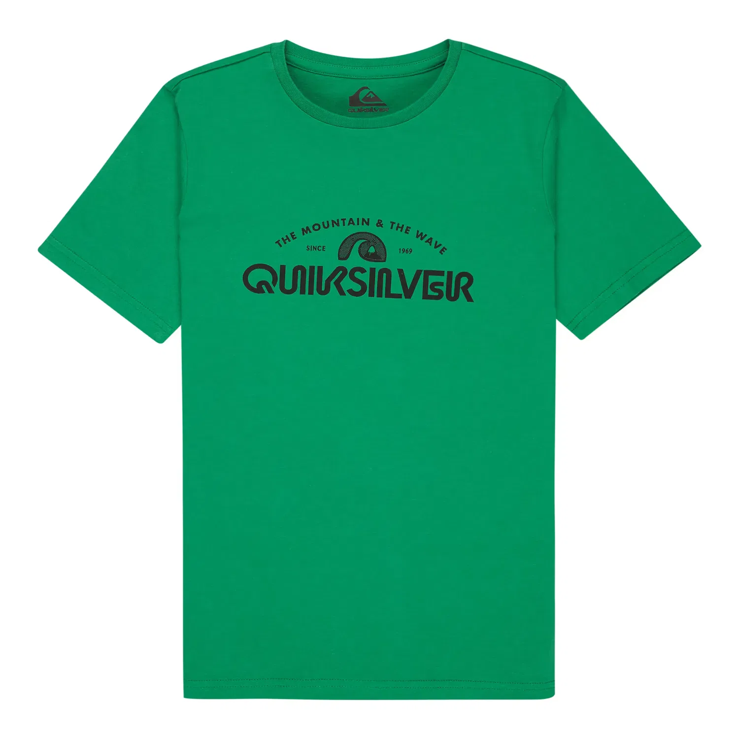 Детская футболка с принтом Quiksilver, Verde