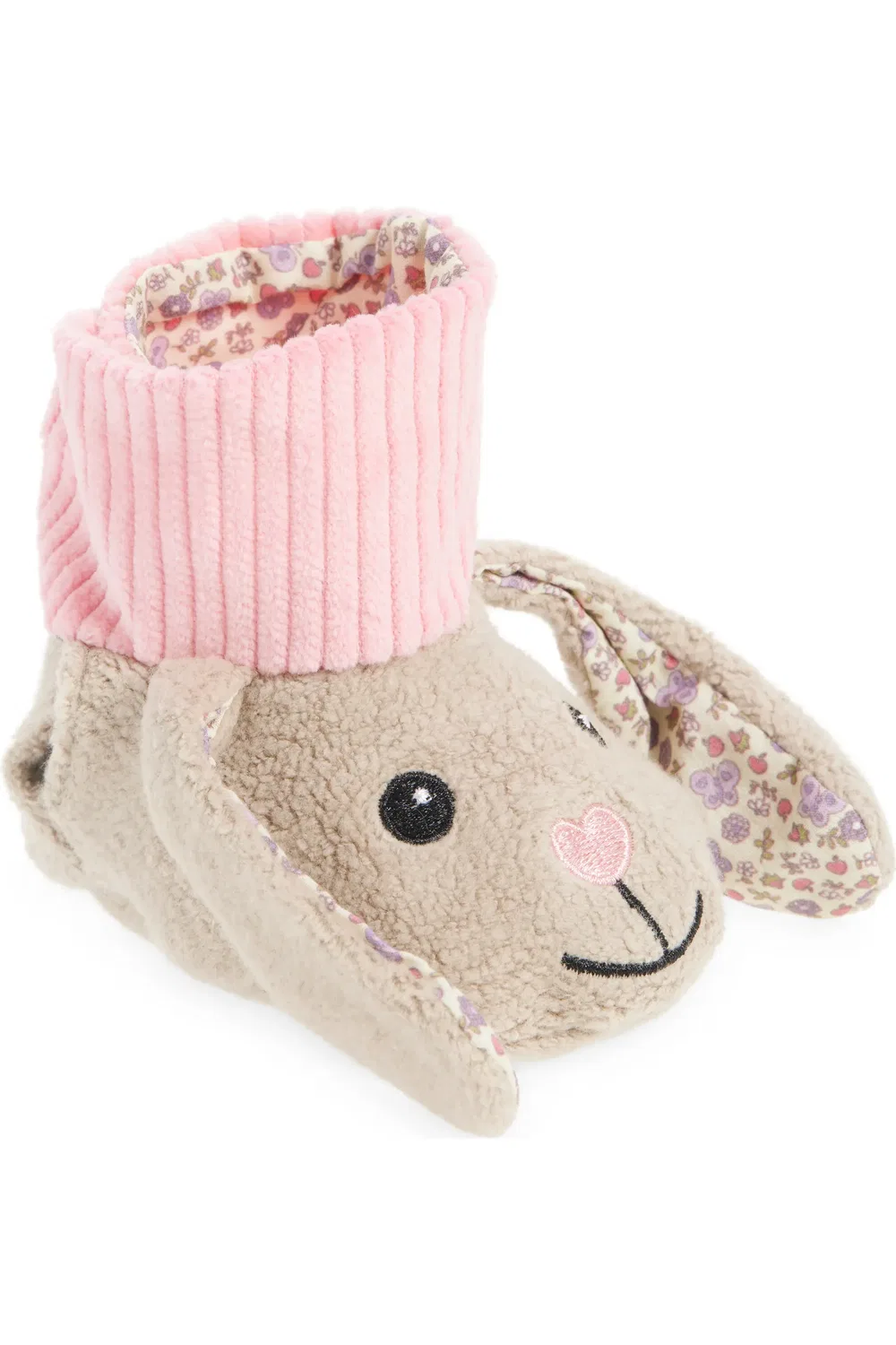 Детские пинетки на липучке Organic Cotton Booties APPLE PARK, серый