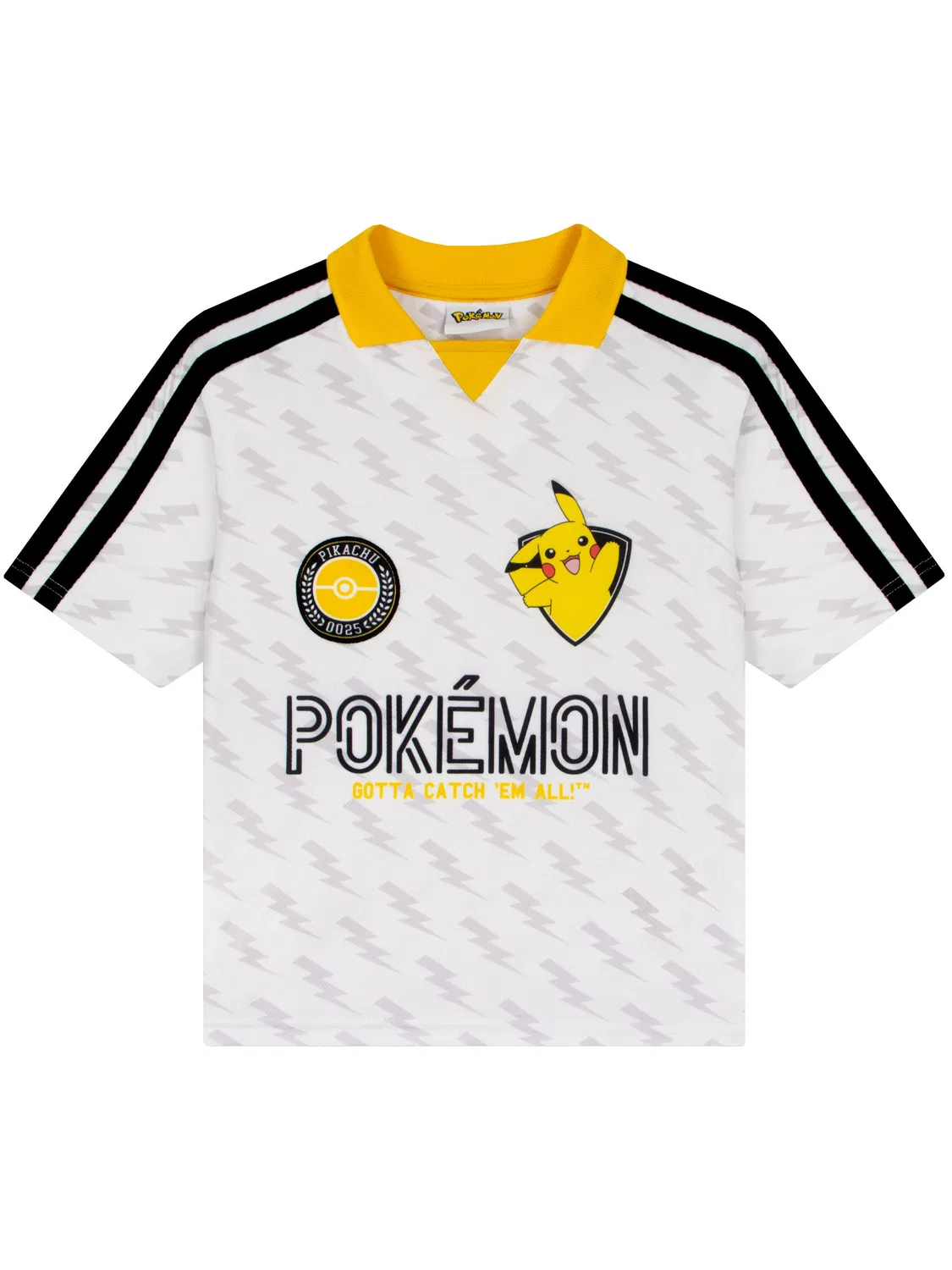 Футболка Pokemon Pikachu Character, белый