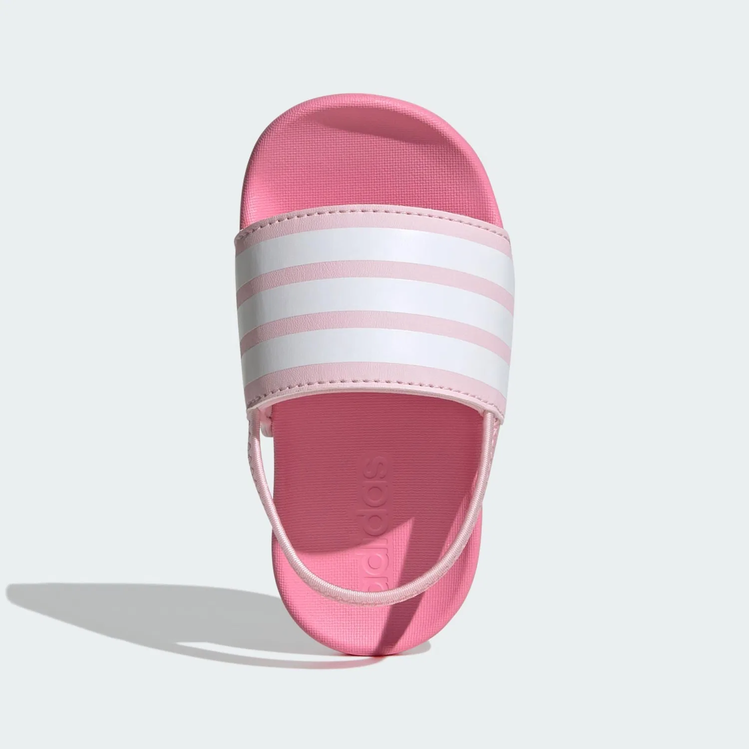 Детские шлепанцы с ремешком Estrap Kids Adidas, Altrosa Weiss Hellrosa — фото 2