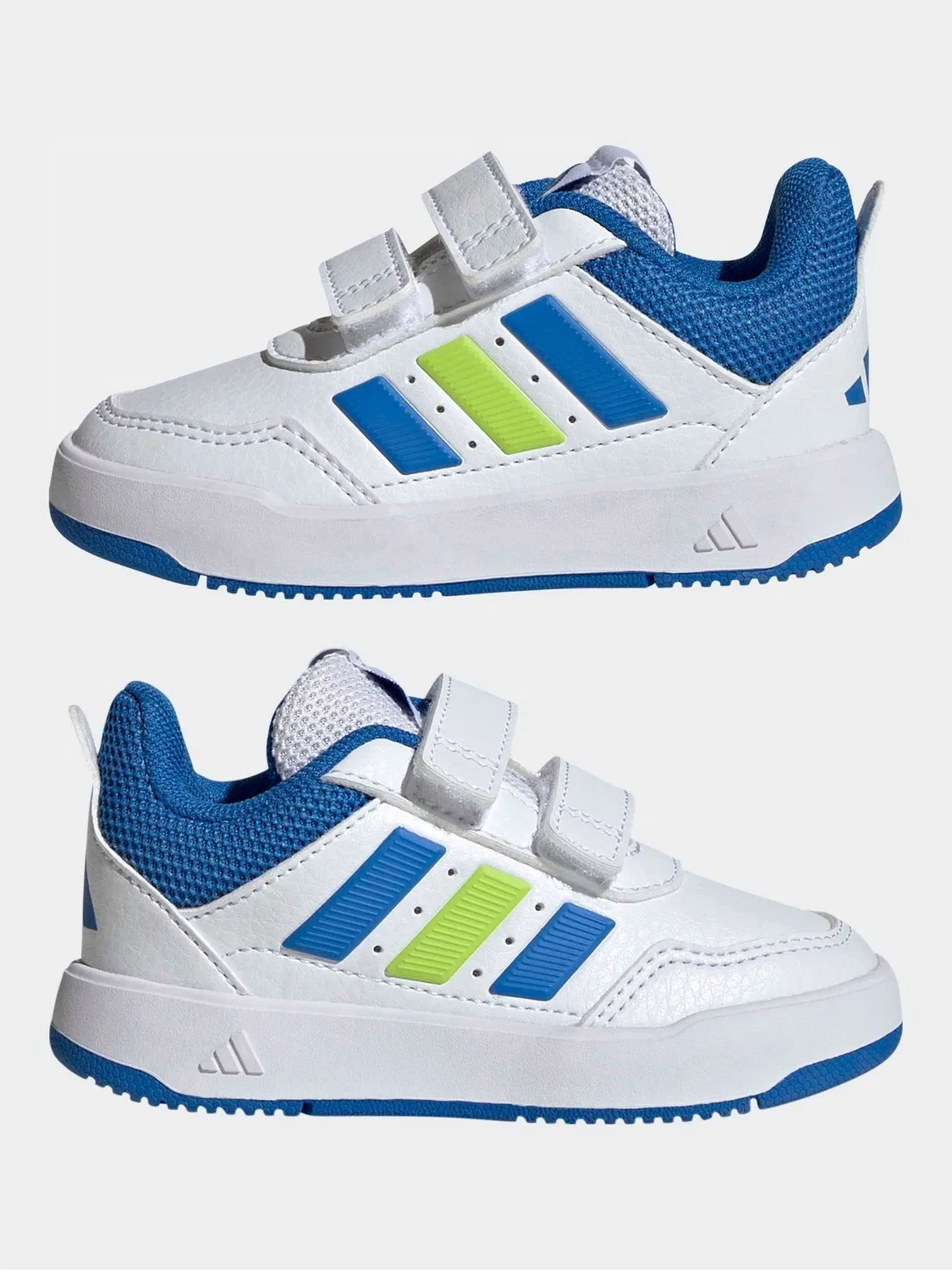 Кроссовки детские adidas Tensaur Sport 3.0, бело-синие — фото 3