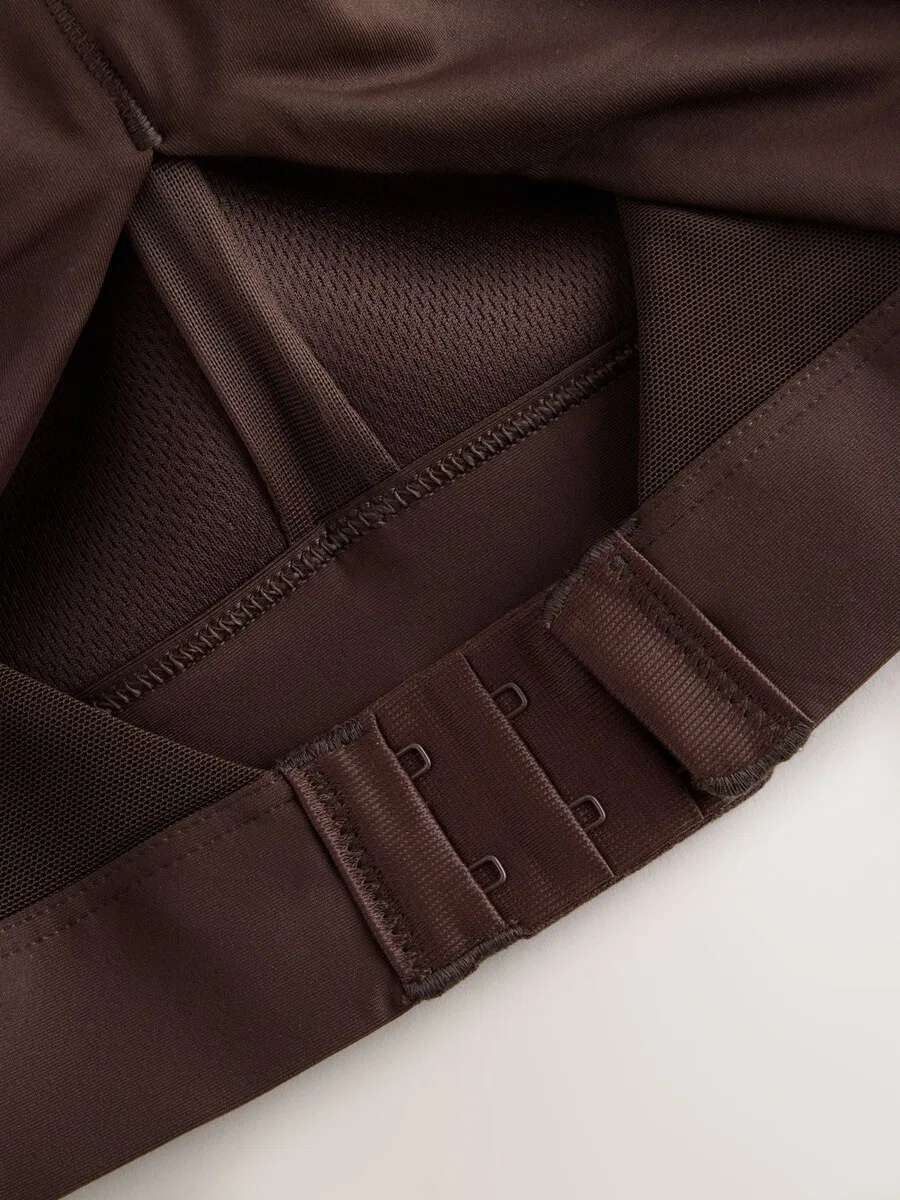 Спортивный бюстгальтер Next Bralette темно-коричневого цвета — фото 3