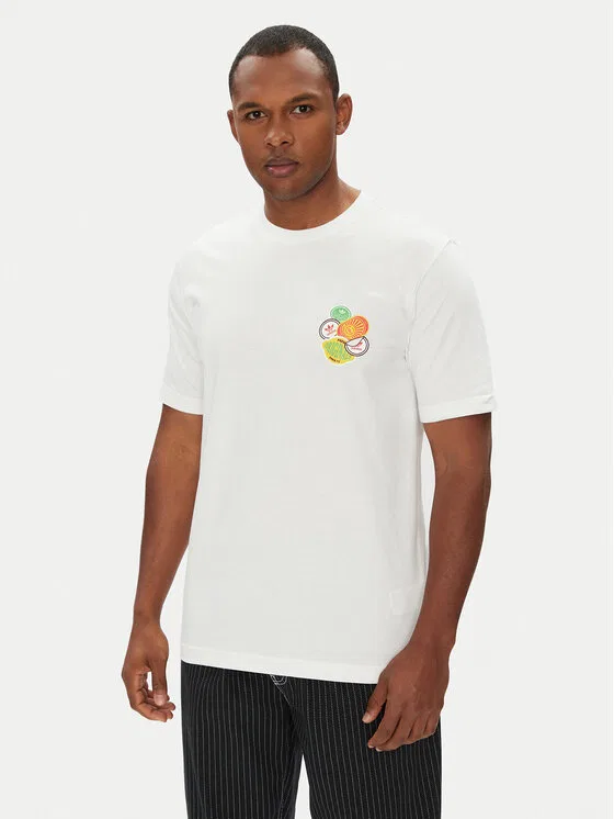 Футболка loose fit Trefoil Series Adidas, белый