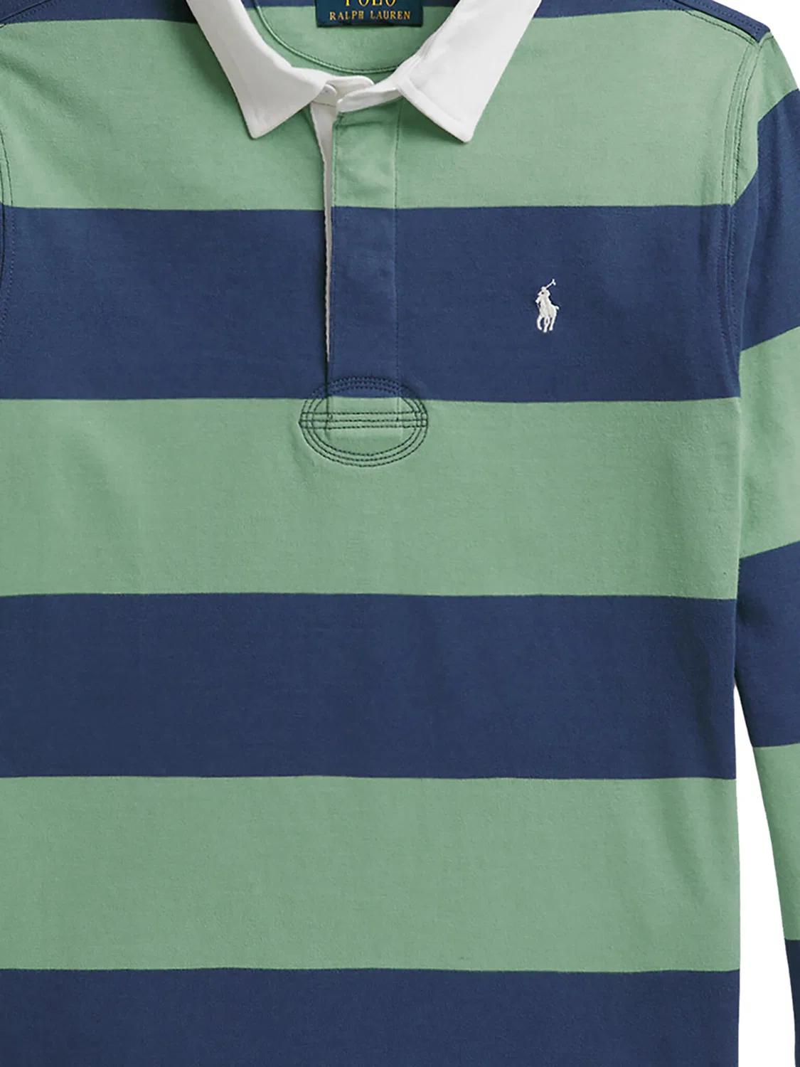 Поло стандартного кроя для мальчика Polo Ralph Lauren, разноцветный — фото 3