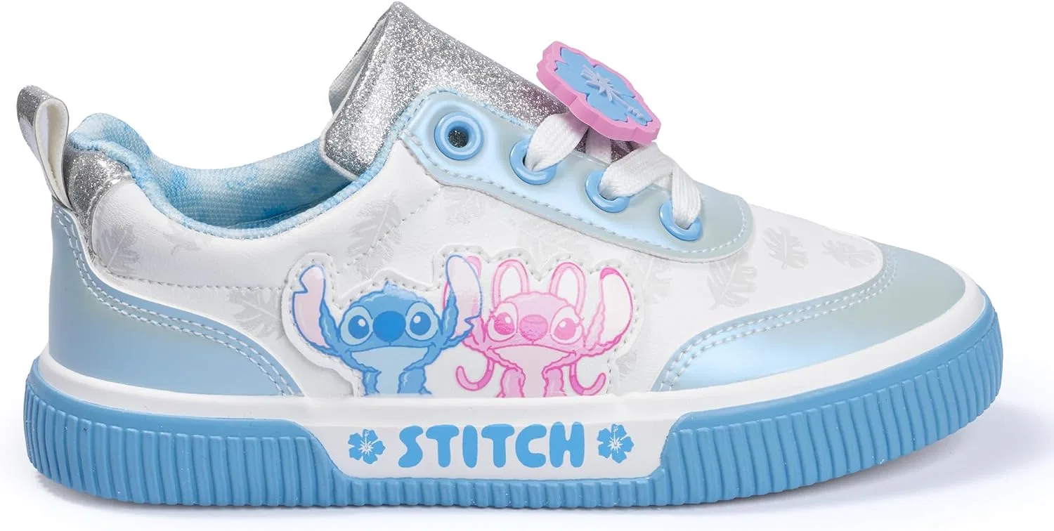 Детские кроссовки для девочек с принтом Disney Stitch, Light — фото 3