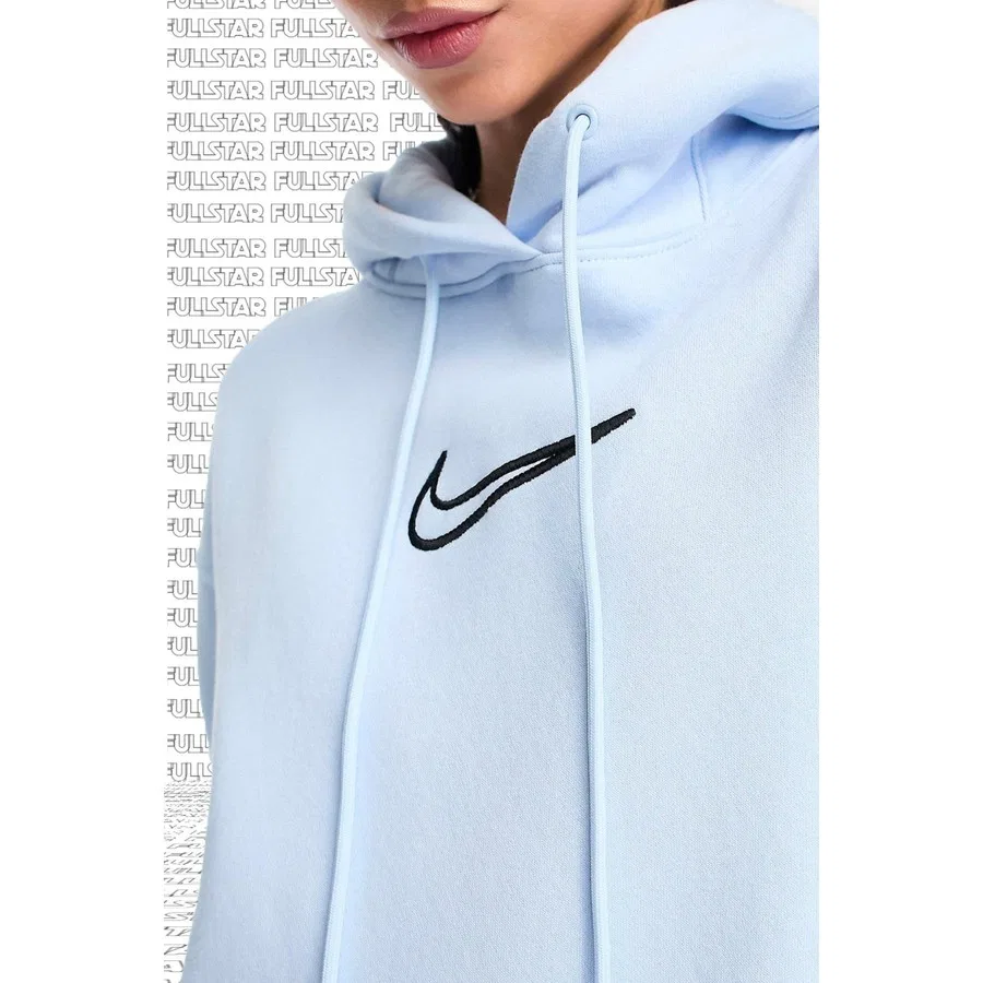 Свитшот с капюшоном Swoosh Phoenix Loose Fit Nike, Синий — фото 3