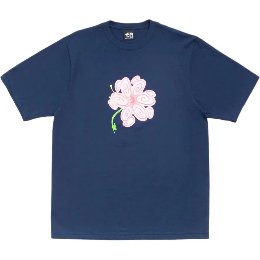 Футболка детская с круглым вырезом Marine Blue Stussy