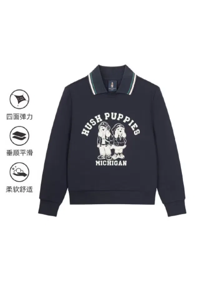 Худи с капюшоном зимнее для мальчиков и девочек Hush Puppies