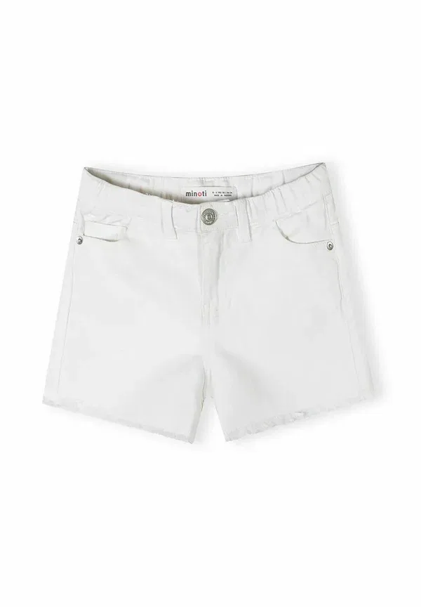 Шорты джинсовые 2 Pack with Raw Hem Minoti, White/Light Blue, белый/светло-голубой — фото 4