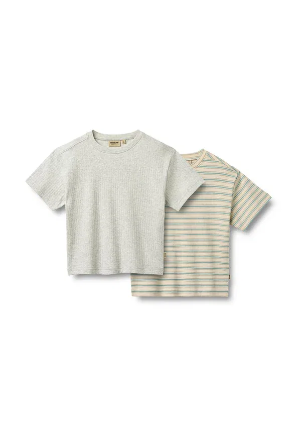 Футболка хлопковая Tommy basic t-shirt, Wheat, Spring Lake Stripe