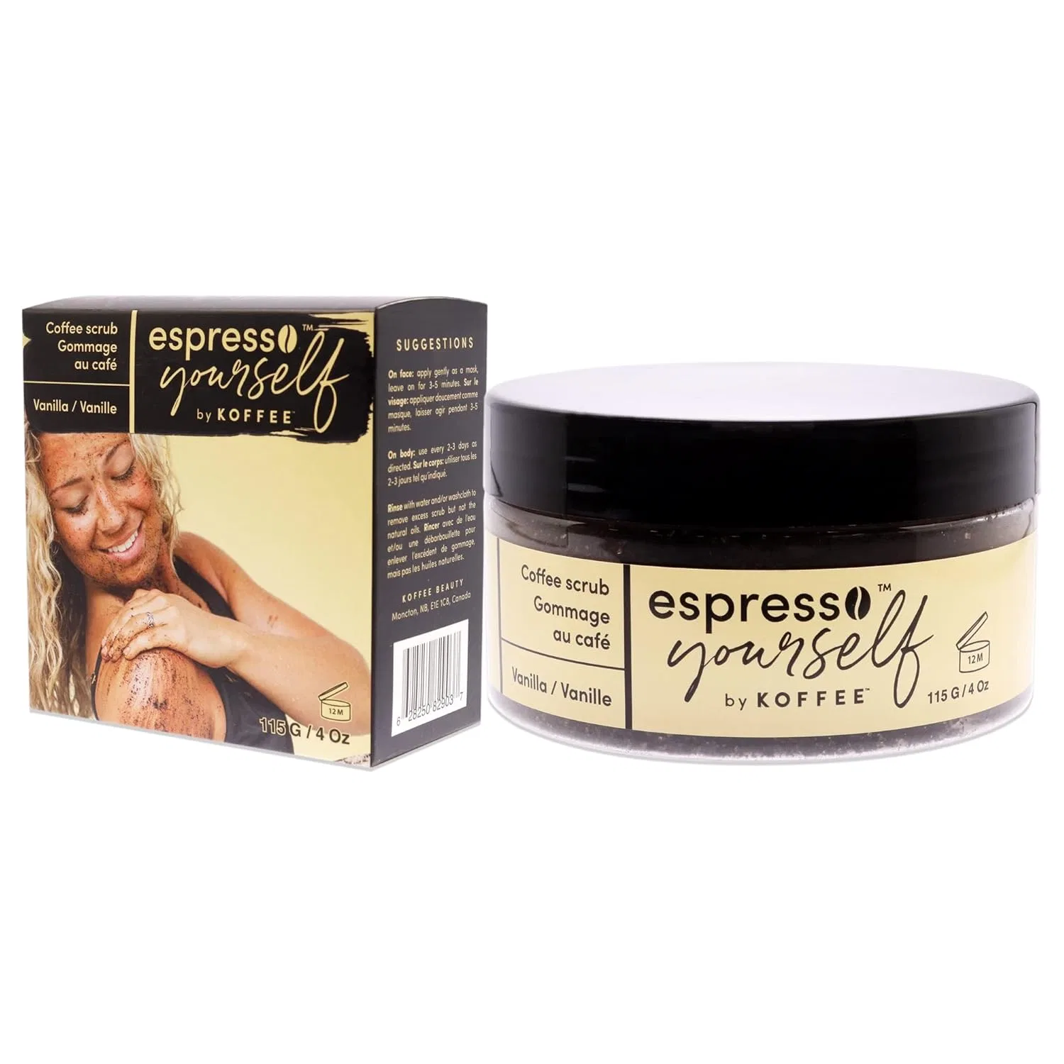 Скраб для тела Coffee Scrub Vanilla, Koffee Beauty, 118 мл — фото 4