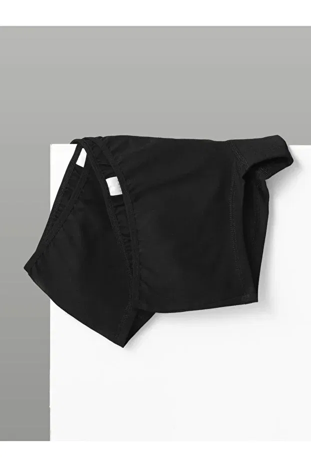 Детский комплект трусов для девочек хлопковый с эластаном lcimarina Lisa Crown, Black — фото 2