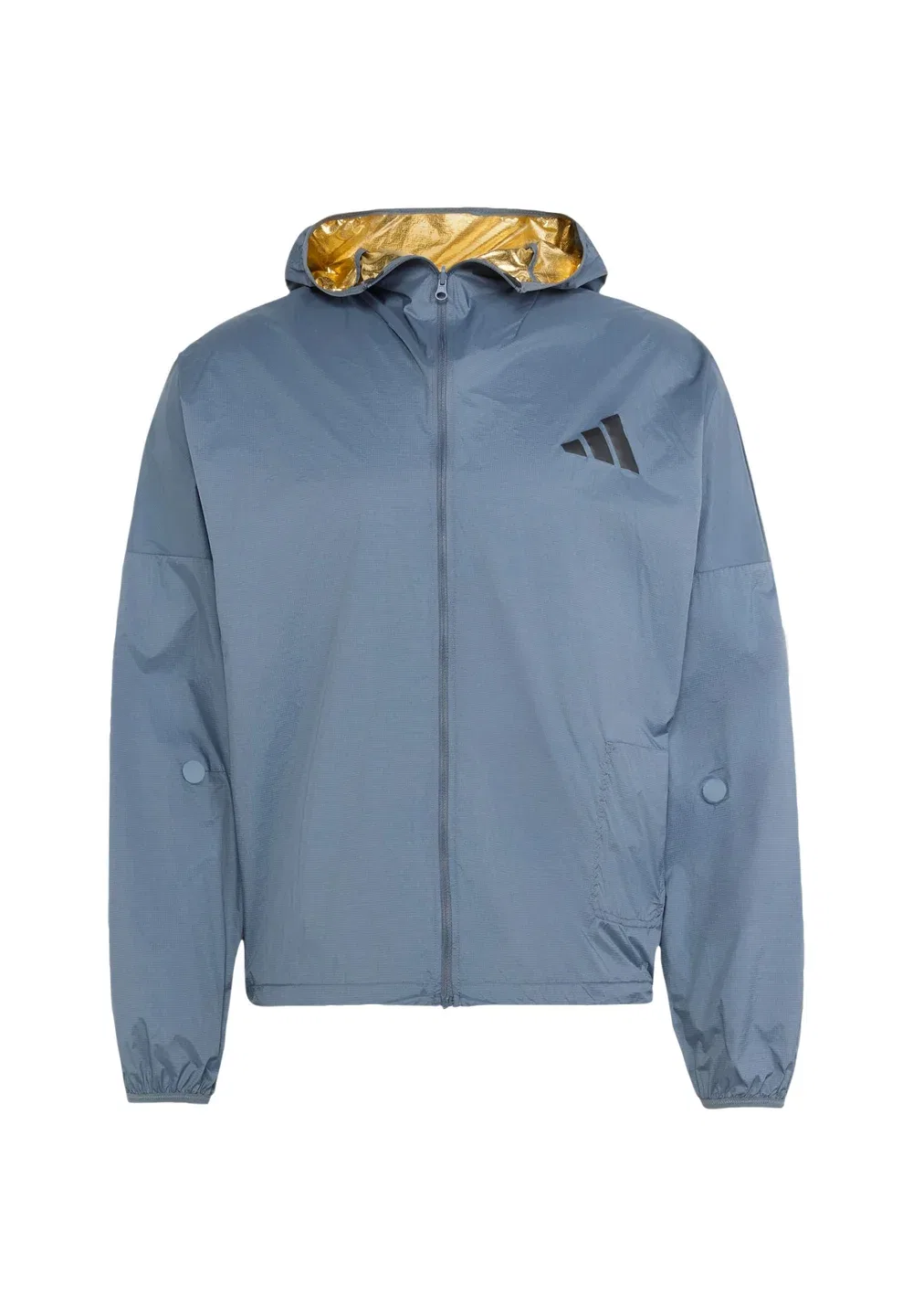 Az blaze jkt m - беговая куртка Adidas Performance, Onix — фото 4