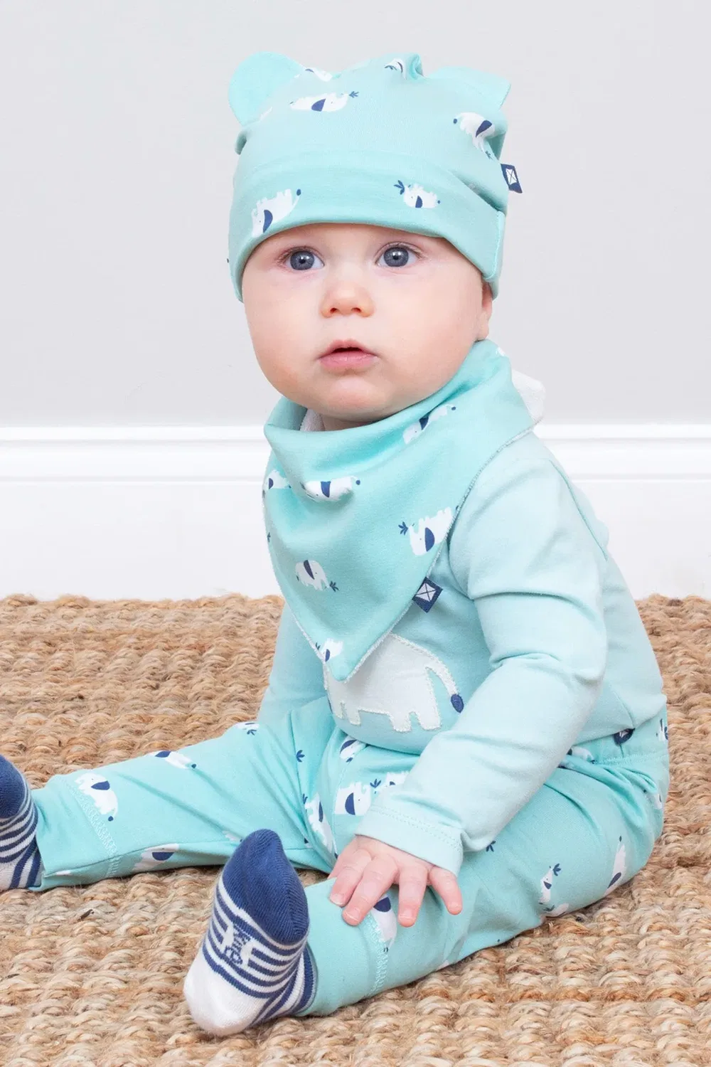 Детские леггинсы Baby Ele Time Kite, Aqua — фото 3