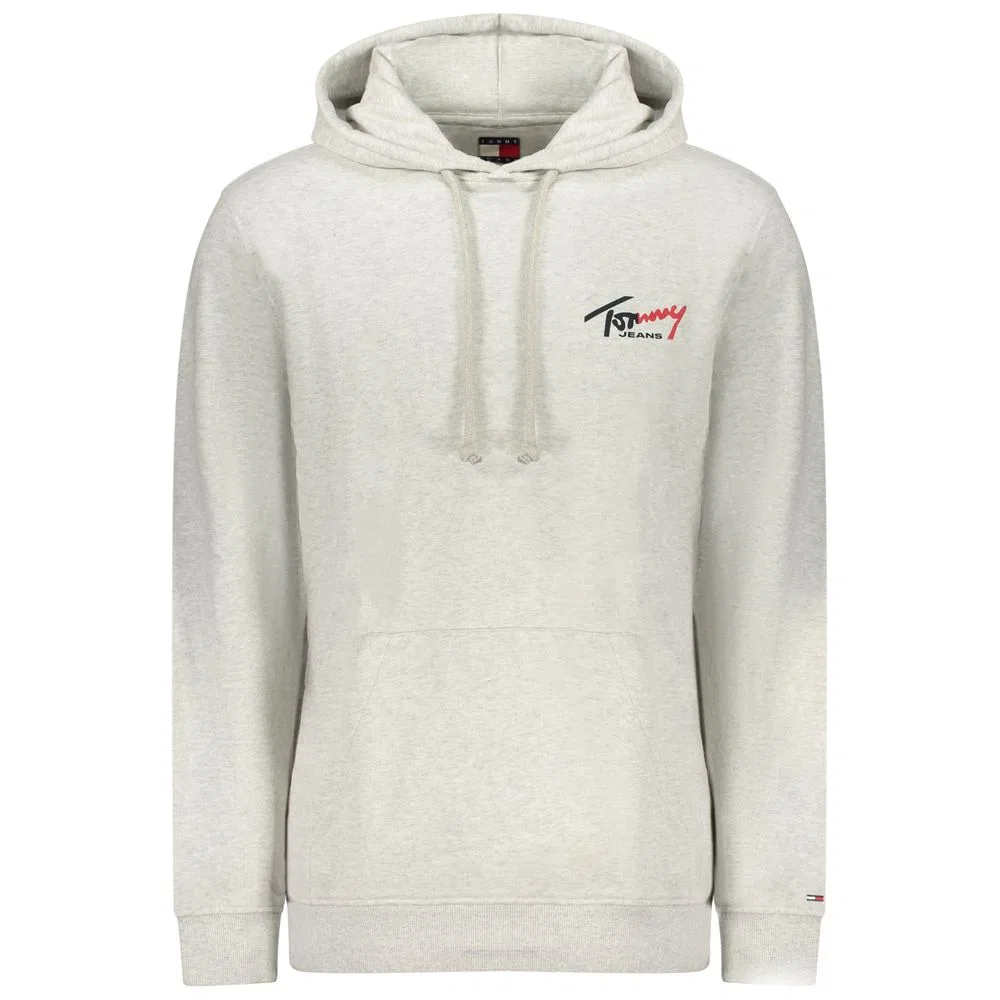 Мужской свитшот с капюшоном и карманом Tommy Hilfiger, Gray