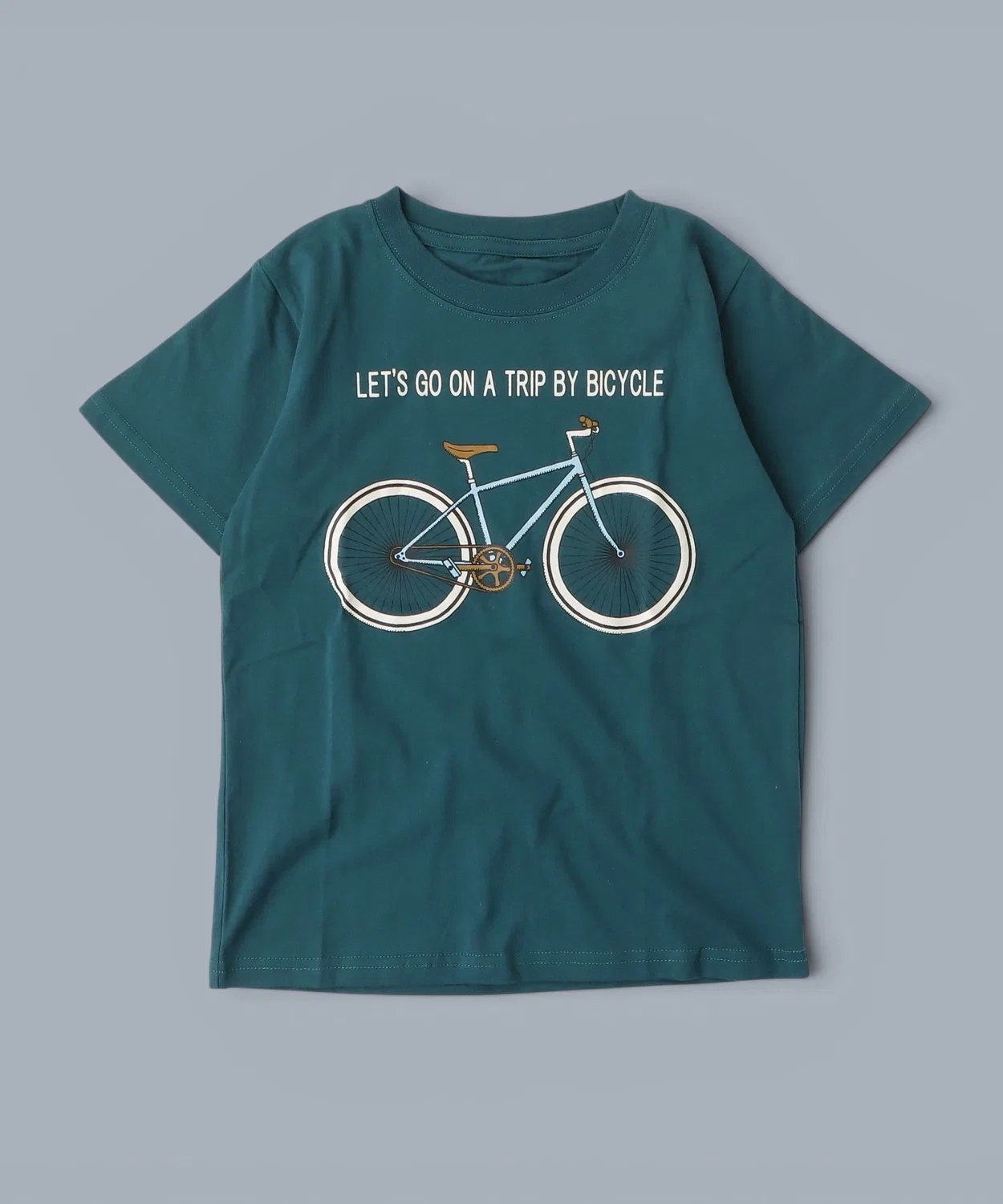 FUNALIVE Детская футболка с логотипом NARNAD KIDS, полурукав, красная — фото 4