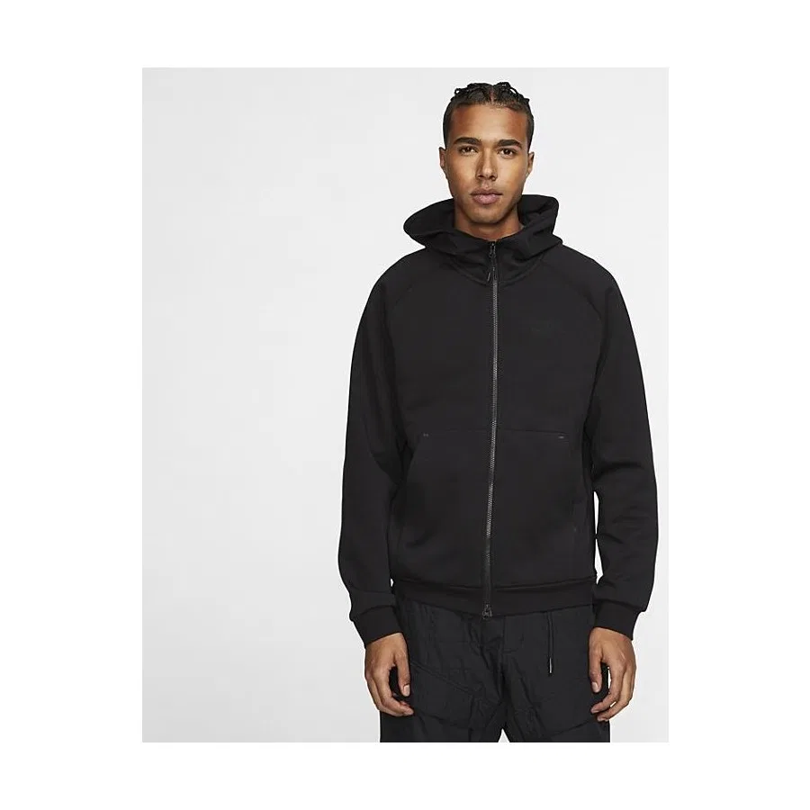 Свитшот мужской с капюшоном Sportswear Tech Fleece Nike, Черный