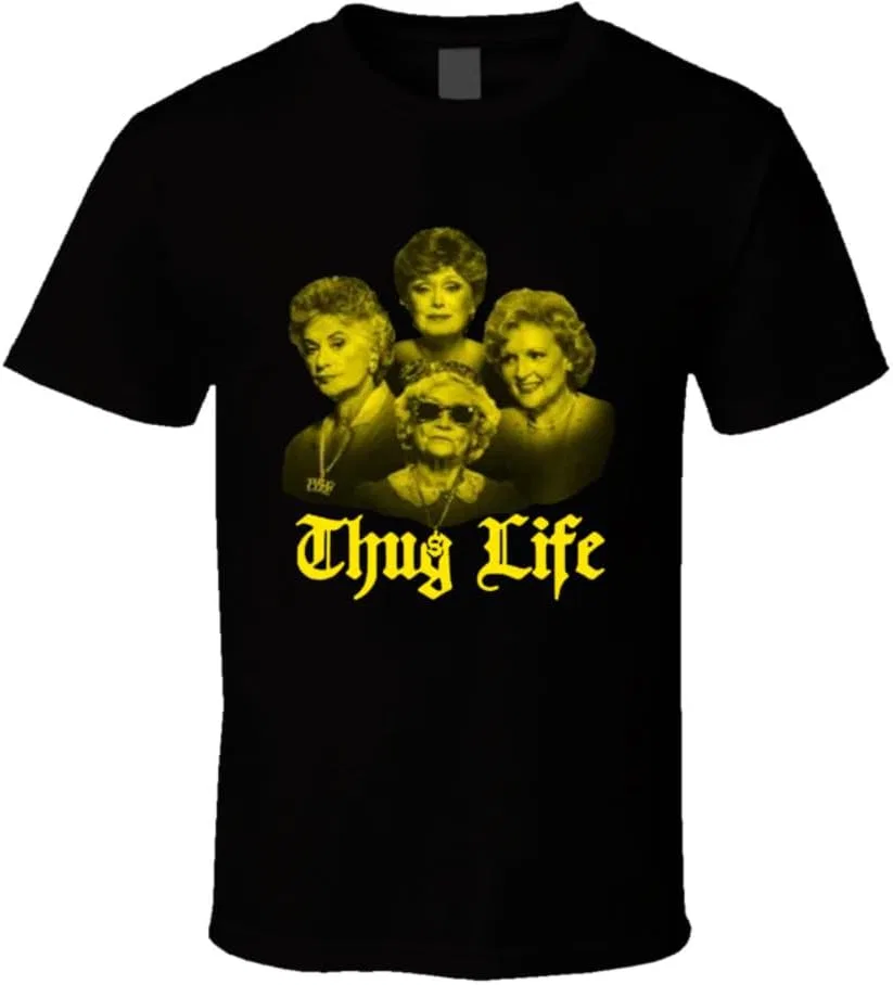 Футболка Thug Life The Golden Girls Generic, Black