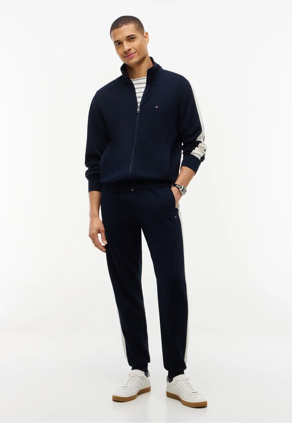 Спортивный костюм - спортивный костюм Tommy Hilfiger, Navy Blue