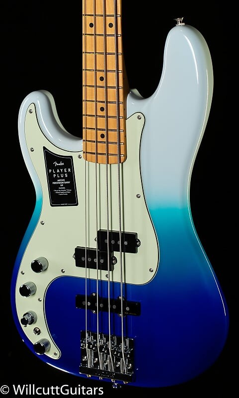 

Басс гитара Fender Player Plus Precision Bass Belair Blue Lefty