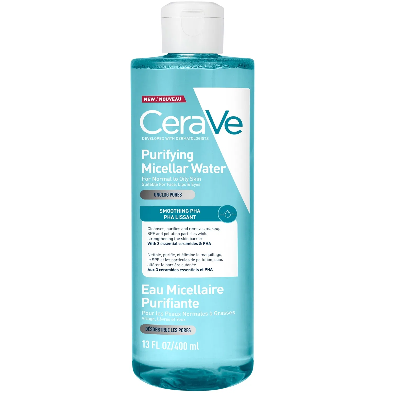 Очищающая мицеллярная вода CeraVe Purifying Micellar Water, 400 мл