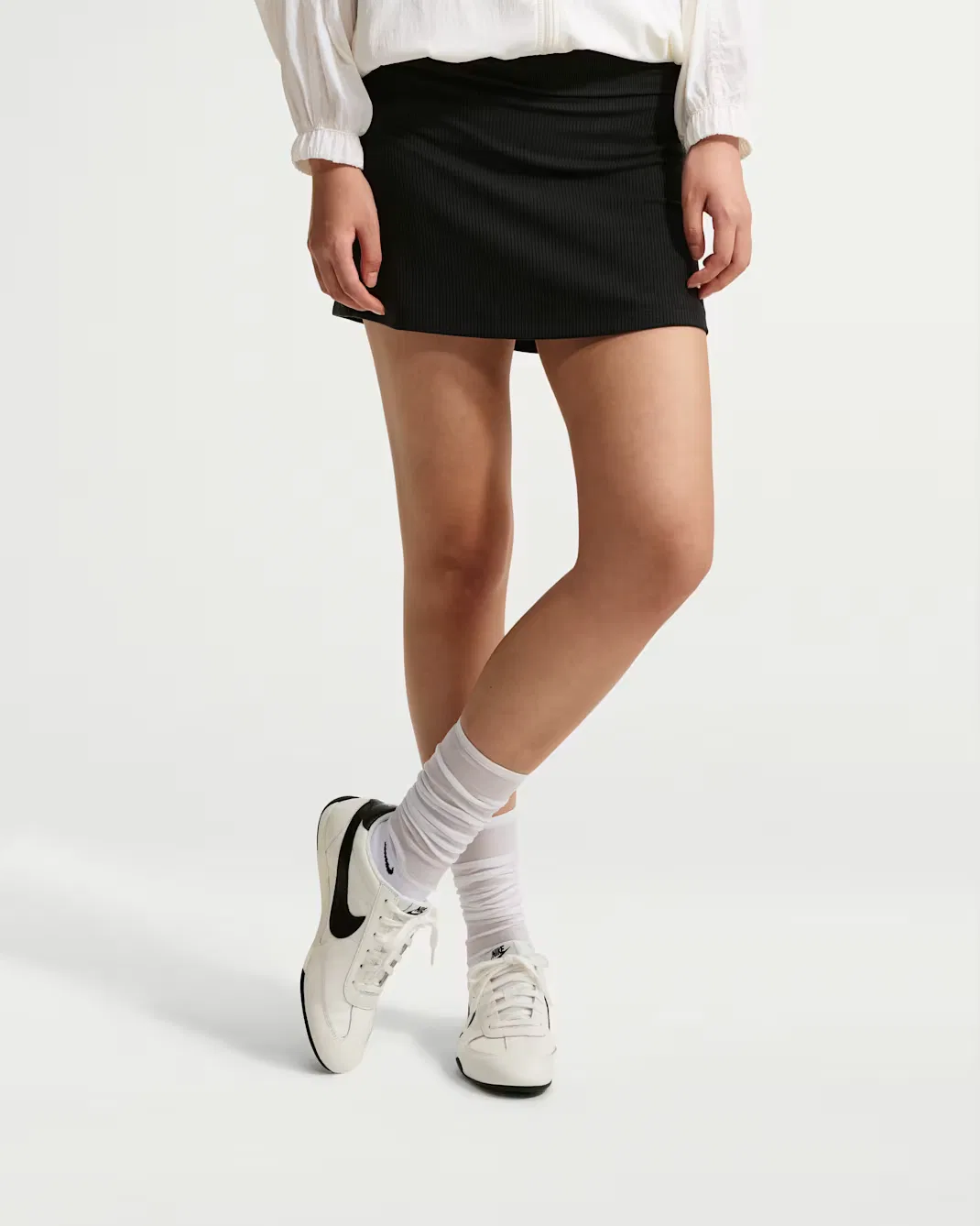 Носки до середины икры (1 пара) Nike Everyday Elevated, White/Platinum Tint — фото 4