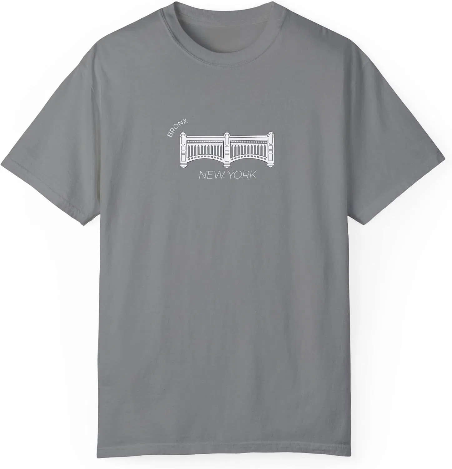Футболка с принтом стадиона Bronx Comfort Colors, Grey