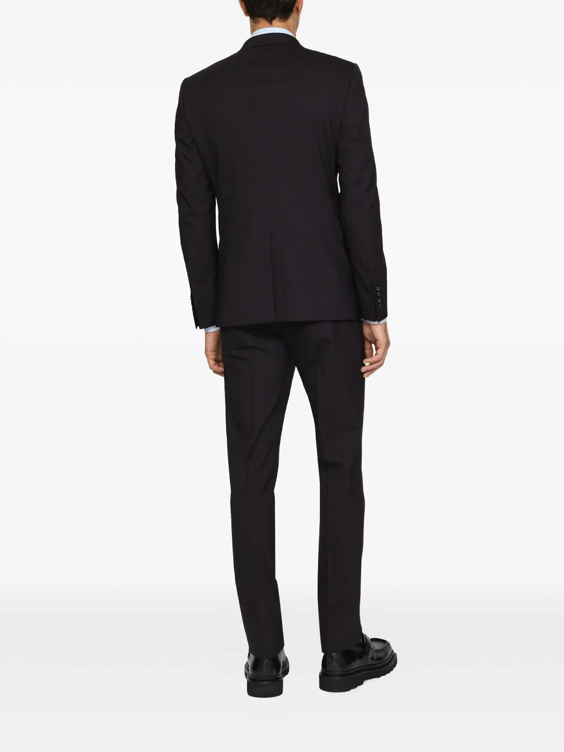Dolce & Gabbana Двубортный костюм Martini fit синий — фото 3