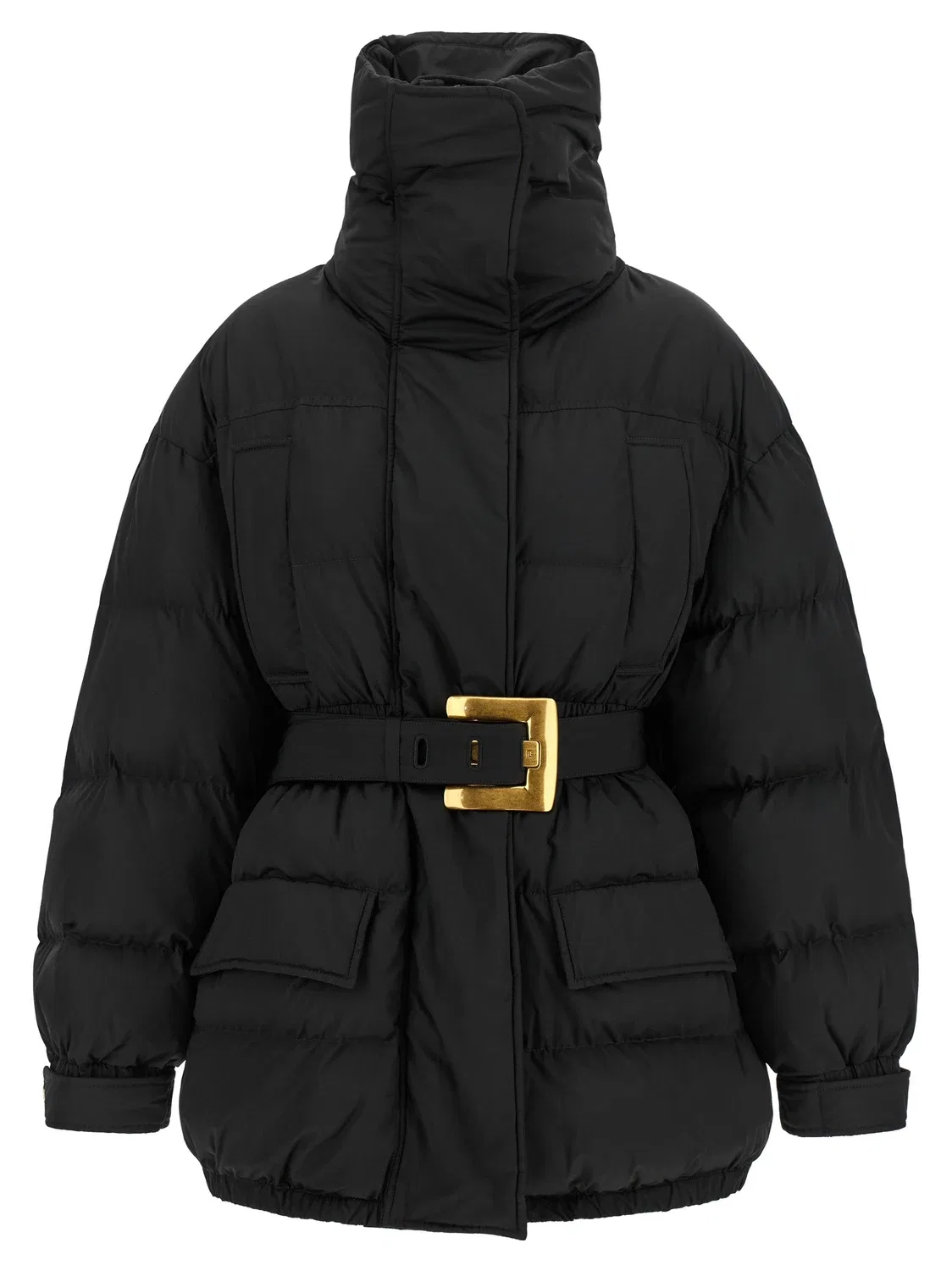 Пуховик BALMAIN, черный