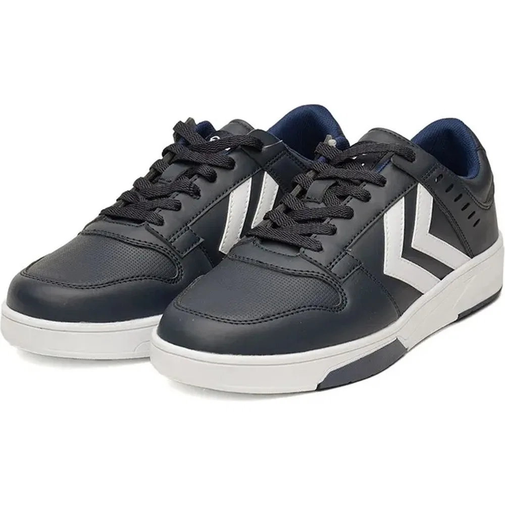 Детские кроссовки с принтом Old Skool Hummel, Blue — фото 3