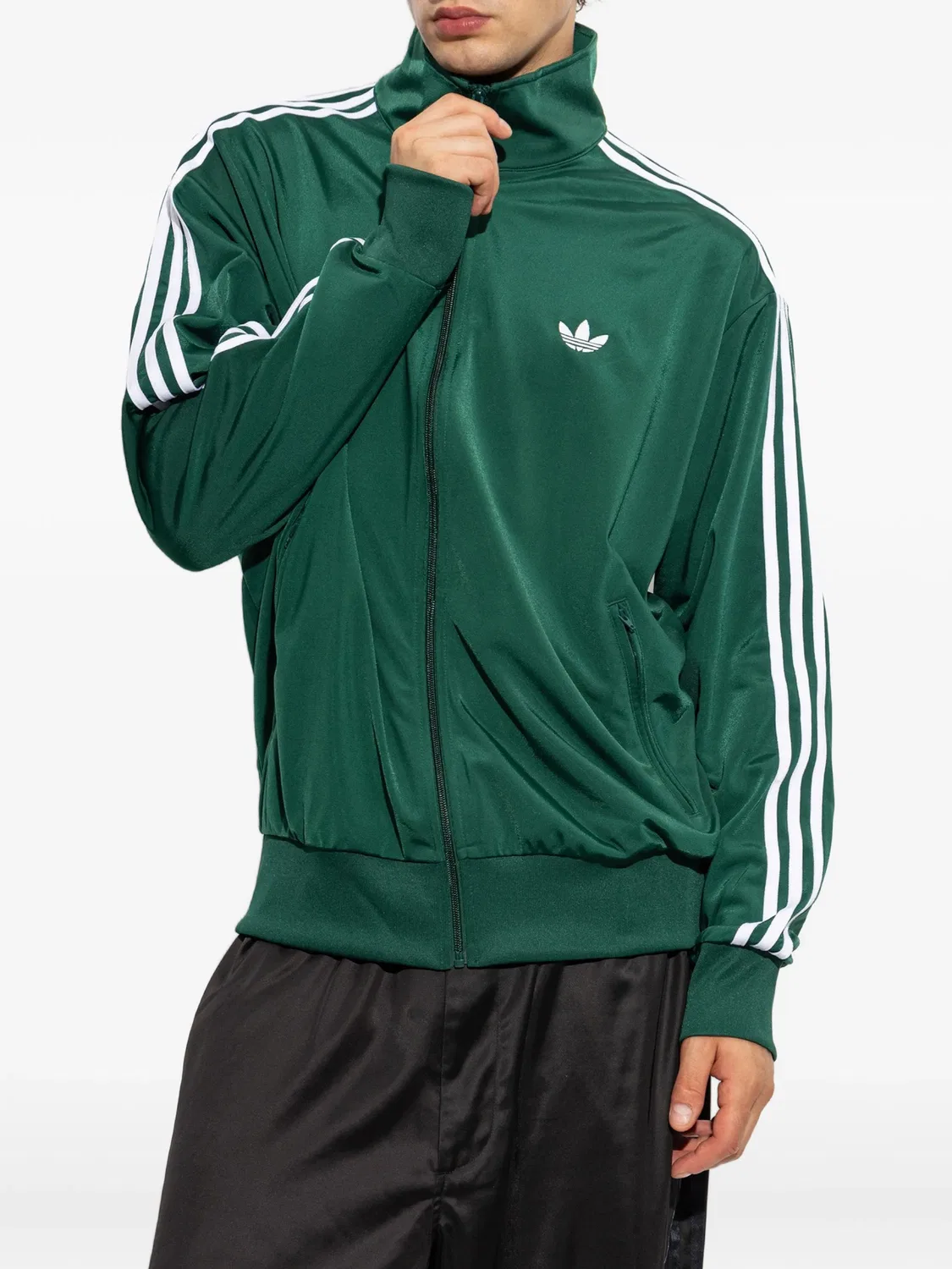 Олимпийка Firebird зеленая Adidas, зеленый — фото 2