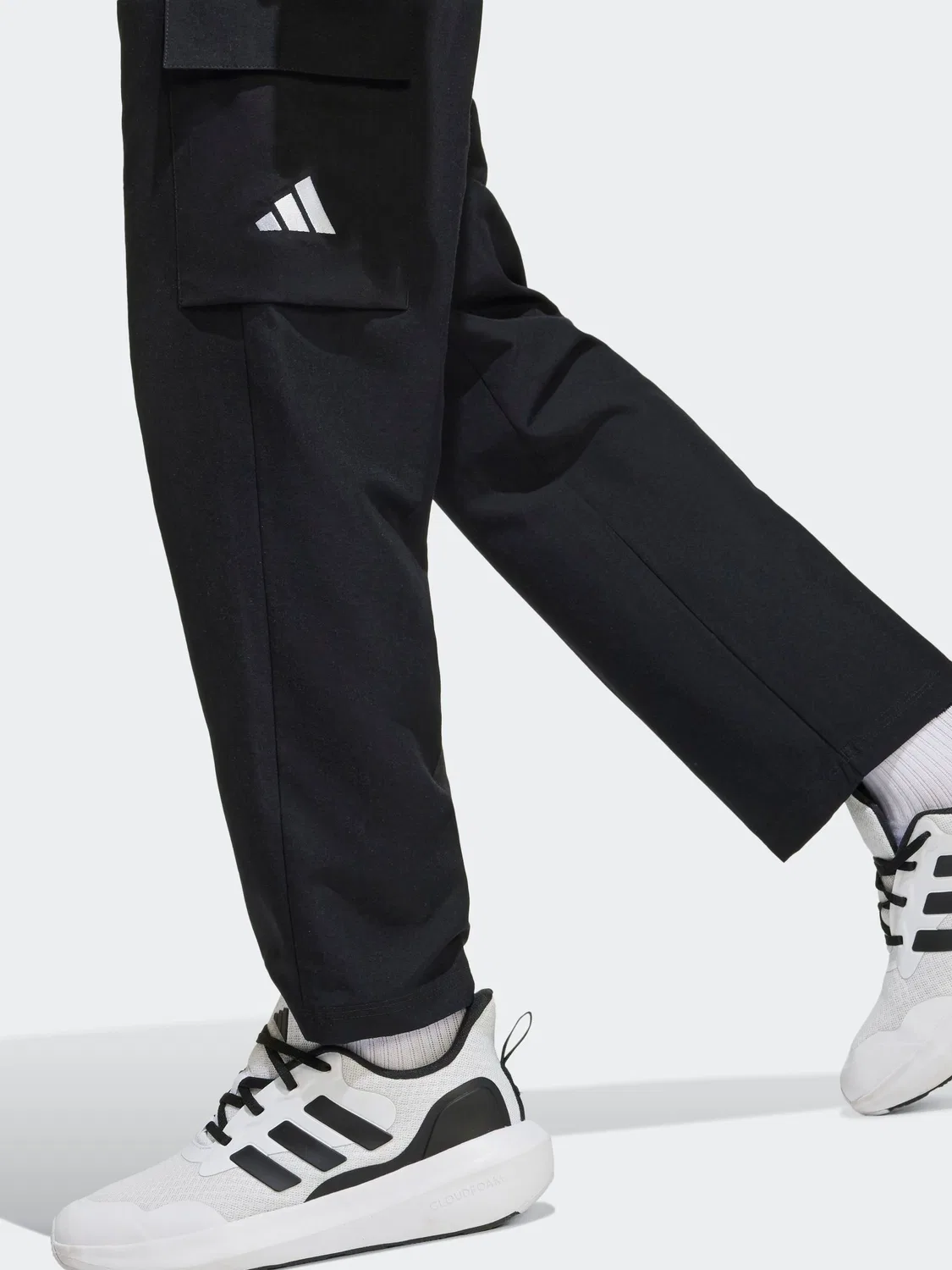 Штаны карго джоггеры adidas Originals Essentials Climacool, черные