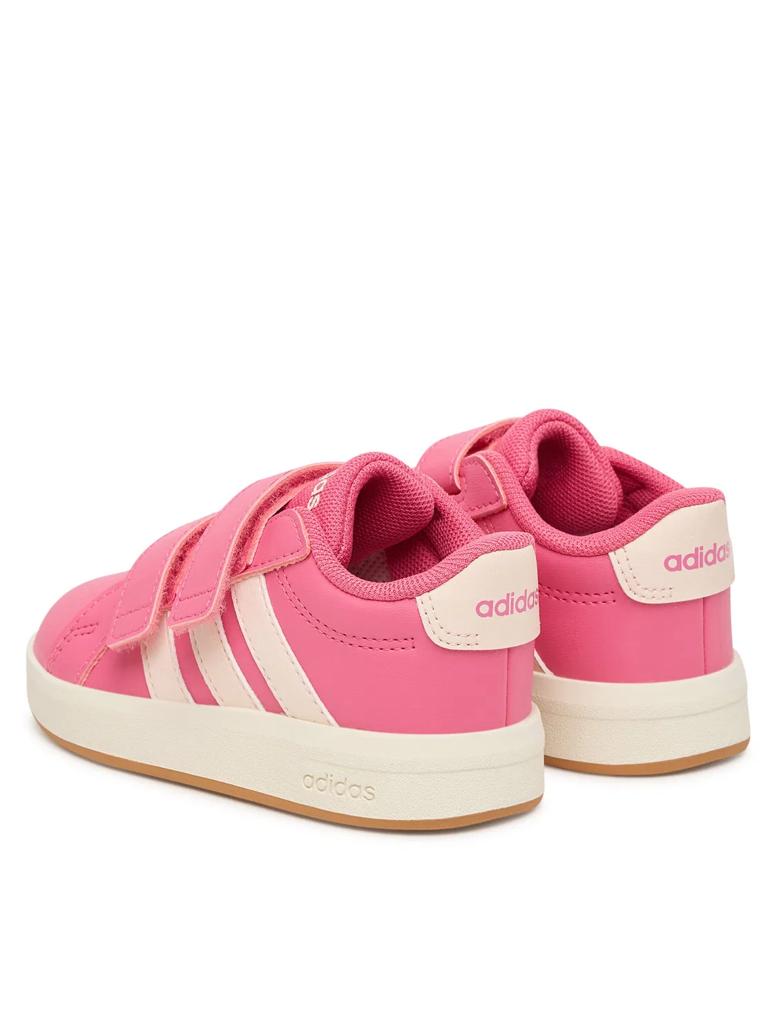 Кроссовки для девочки Grand Court Adidas, розовый — фото 3