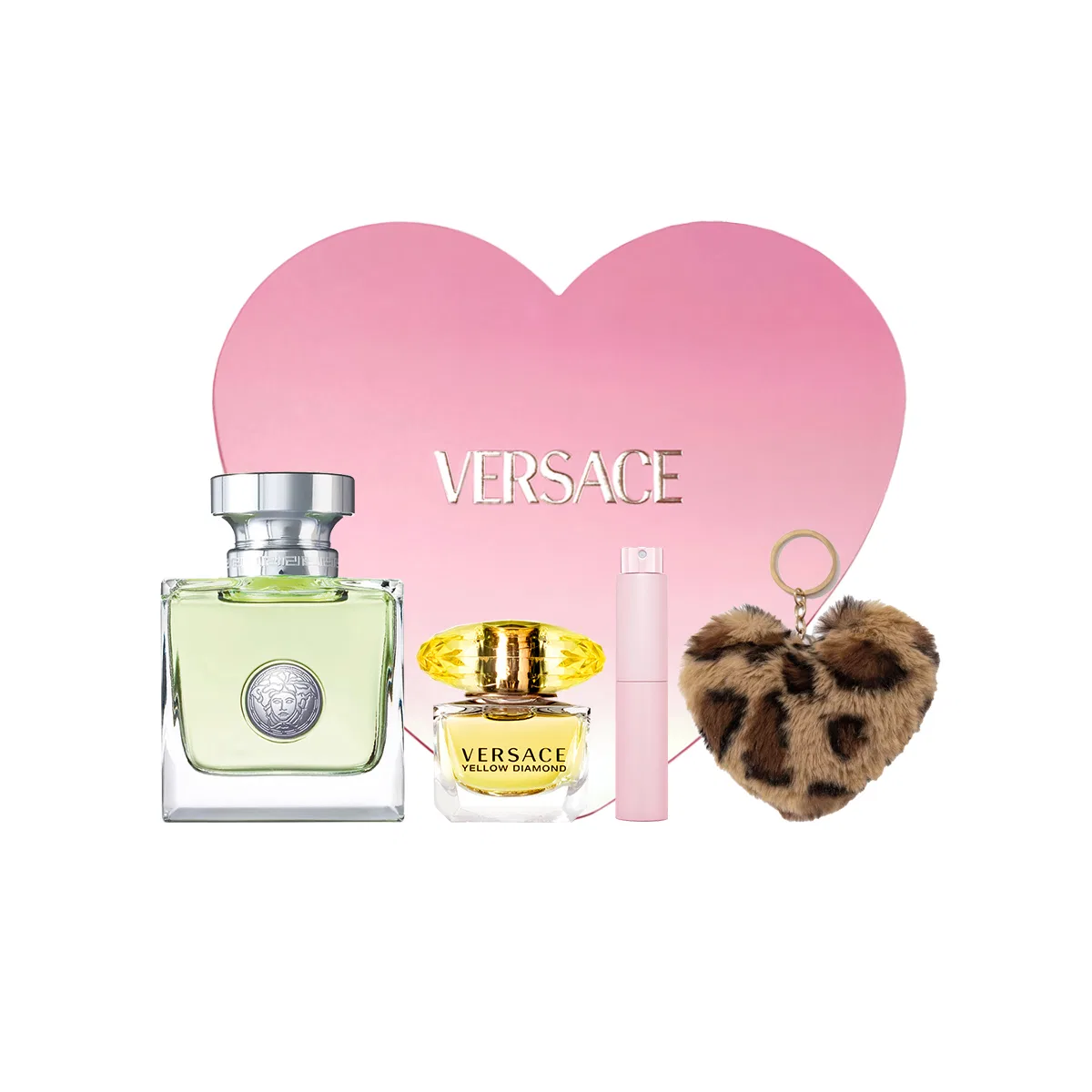 Женский парфюмерный набор VERSACE Heartbeat Mediterranean, 30 мл, 2 предмета